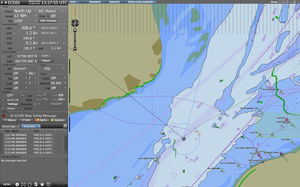 radar pour navire / pour la détection / avec ECDIS / couleur