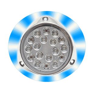 éclairage sous-marin pour bateau / à LED / montage en surface / multicolore