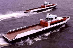 navire de service offshore de transport de personnel / à grande vitesse