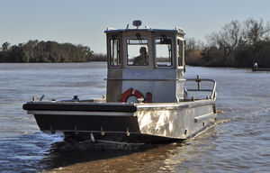 bateau utilitaire hors-bord / en aluminium