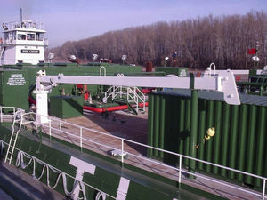 grue pour navire / de pont