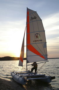 catamaran de sport gonflable