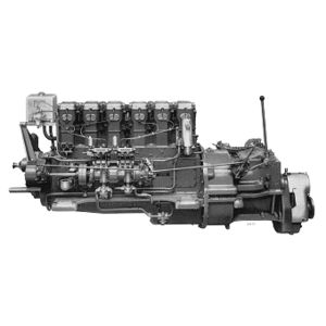 moteur professionnel / in-bord / diesel / atmosphérique