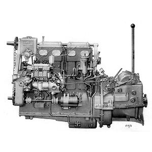 moteur professionnel / in-bord / diesel / atmosphérique