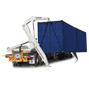 remorque porte-conteneur / pour terminal portuaire / auto-chargeuse / chargement de côté