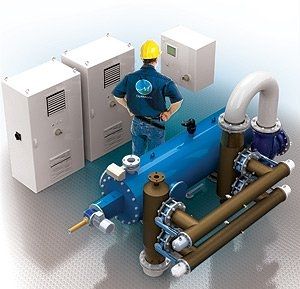 système de traitement des eaux de ballast / pour navire