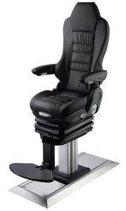 siège d'opérateur / pilote / pour navire / avec accoudoirs