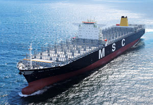 cargo porte-conteneurs / Post-Panamax / Super Post-Panamax