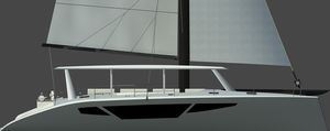 catamaran / de charter / cockpit ouvert