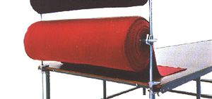 stockeur pour alimentation de table de découpe