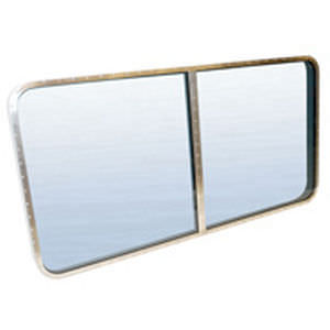 fenêtre pour navire / fixe / rectangulaire