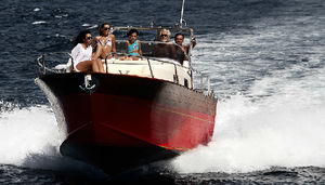 cabin-cruiser in-bord / open / traditionnel / max. 8 personnes