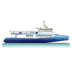 bateau à passagers / in-bord / diesel / en aluminium