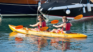 kayak sit-on-top / pliable / de loisir / tandem