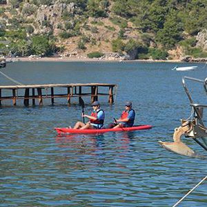 kayak sit-on-top / pliable / de loisir / tandem