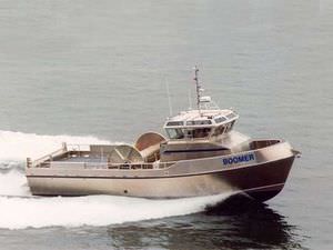 bateau de récupération des hydrocarbures / in-bord / en aluminium
