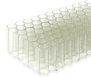 matériau d'âme nid d'abeille en polycarbonate