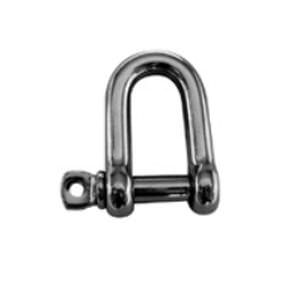 manille pour voilier droite / forgée / en inox