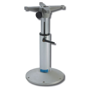 pied de table pour bateaux ajustable / télescopique / en aluminium