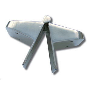 charnière pour bateau / universelle / de trappe / en acier inoxydable poli