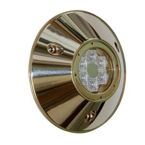 éclairage sous-marin pour bateau / à LED / montage en surface / en bronze