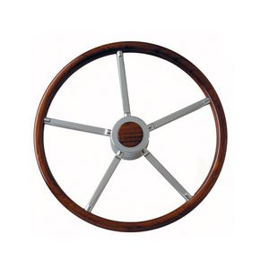 volant en teck pour bateau à moteur / classique