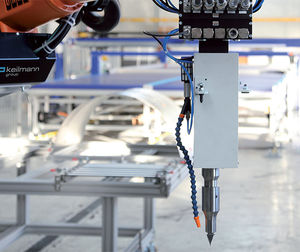 machine de découpe ultrasonique / électrique / tissu / pour chantier naval