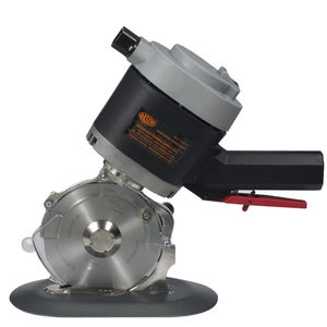 machine de découpe à couteau rotatif / électrique / tissu / plastique