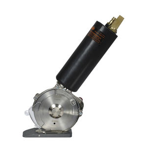 machine de découpe à couteau rotatif / pneumatique / tissu / caoutchouc