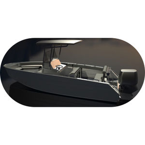 coque open hors-bord / open / à console centrale / de pêche sportive
