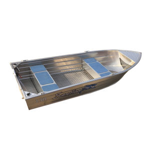 barque en aluminium / hors-bord / open / à console centrale