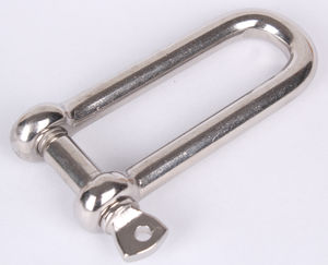 manille pour voilier droite / forgée / en inox