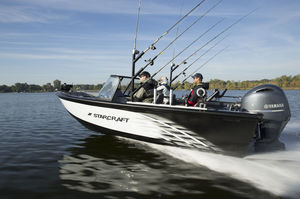 bay boat hors-bord / de pêche sportive / en aluminium / max. 6 personnes