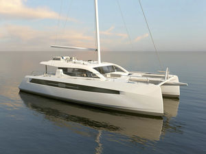 catamaran / de croisière / cockpit ouvert / 3 cabines