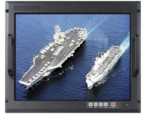 moniteur pour bateau à usage militaire / multifonction / lisible au soleil