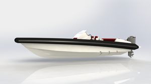 bateau pneumatique in-bord / hors-bord / diesel / semi-rigide