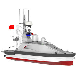 bateau de surveillance diesel / USV / propulsion par jet-ski