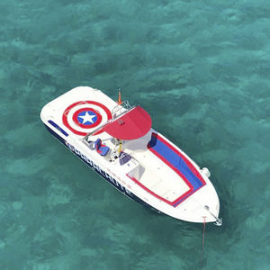 bateau de parachute ascensionnel in-bord