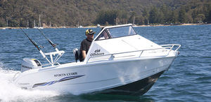 day-cruiser hors-bord / de pêche sportive / max. 5 personnes