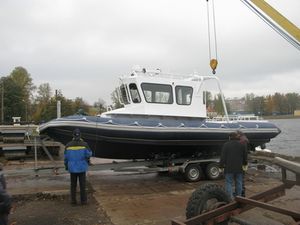 bateau de travail / diesel