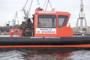 bateau de surveillance / hors-bord / en aluminium
