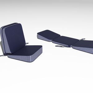 coussin pour bain de soleil / de cockpit / pour voilier