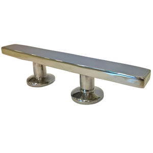 taquet de pont pour bateau / plat / en inox