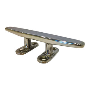 taquet de pont pour bateau / plat / en inox