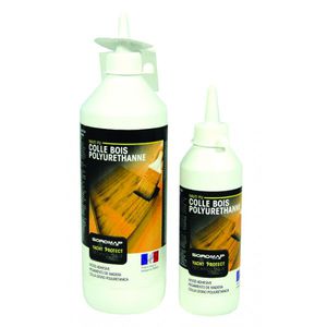 colle monocomposant / en polyuréthane / pour bois