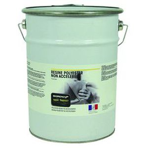 résine en polyester / pour stratification