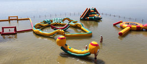 jeu aquatique parc / gonflable