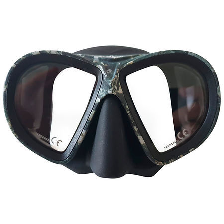 Masque de plongée bi verres Horus camo noir EPSEALON pour la