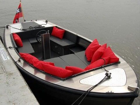 bateau &agrave; moteur : coque open in-bord (en aluminium) ROBUUST 600 BAS Aluminium Boote