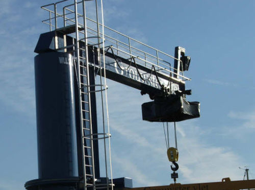 grue de manutention pour bateaux AQUA-TERRA 10 Hydrotrans